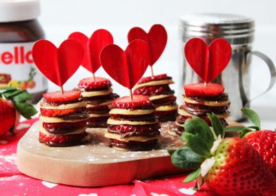 Barnsley Photographer Adele Haywood Mini Nuteella and Strawberry Pancake Stacks Featured Image