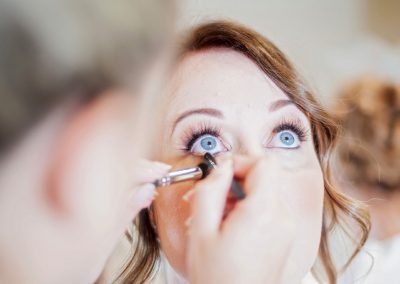 Bride eye makeup
